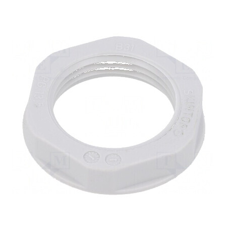Piuliță PG13,5 poliamidă UL94V-2 27mm gri deschis -20° până la 100°C | Electronic-mag.ro | Componente Electronice