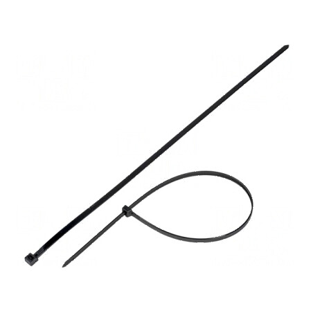 Colier de strângere poliamidă 600mm 9mm 778N negru | Electronic-mag.ro | Componente Electronice