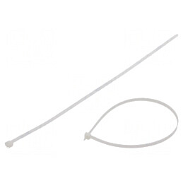 Colier de strângere poliamidă 600mm x 9mm 778N naturală | Electronic-mag.ro | Componente Electronice