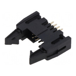 Conector IDC soclu tată 8 PIN drept polarizat cu ejector | Electronic-mag.ro | Componente Electronice