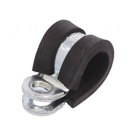 Clipsuri Øbuclă 9mm din oţel cu protecţie EPDM | Electronic-mag.ro | Componente Electronice