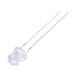 LED albastru 4,85mm 750-1120mcd Diamond THT | Electronic-mag.ro | Componente Electronice