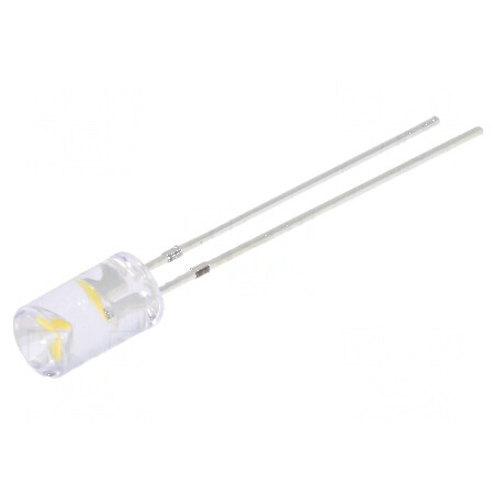 LED 5mm Alb Cald Clipitor 330-500mcd 120° 2-5V | Electronic-mag.ro | Componente Electronice