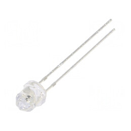 LED portocalie 4,85mm 750÷1120mcd Diamond | Electronic-mag.ro | Componente Electronice