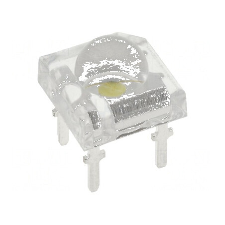 LED Super Flux 7,62x7,62mm alb rece 4200-5000mcd 30mA | Electronic-mag.ro | Componente Electronice