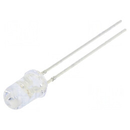LED 5mm roșie clipitoare 3000-4200mcd 30° 2-5V | Electronic-mag.ro | Componente Electronice