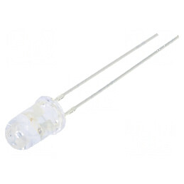 LED 5mm roșie/galbenă clipire 3000-4200mcd 30° | Electronic-mag.ro | Componente Electronice