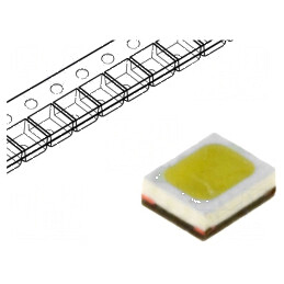 LED alb rece 1W 120° 150÷300mA Top Power | Electronic-mag.ro | Componente Electronice