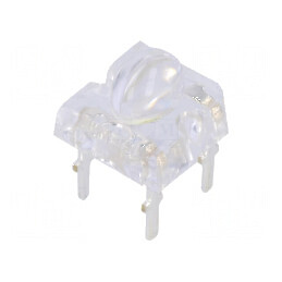 LED Super Flux oval alb rece 7,62x7,62mm 12000-14400mcd 30mA | Electronic-mag.ro | Componente Electronice