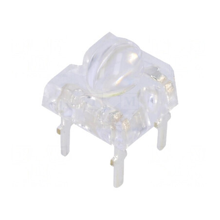 LED Super Flux oval alb rece 7,62x7,62mm 12000-14400mcd 30mA | Electronic-mag.ro | Componente Electronice