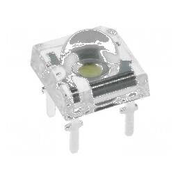 LED Super Flux Alb Rece 7,62x7,62mm 7000-8800mcd 120° 30mA | Electronic-mag.ro | Componente Electronice