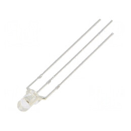 LED 3mm galben/verde 30° convex, Nr. term: 3 | Electronic-mag.ro | Componente Electronice