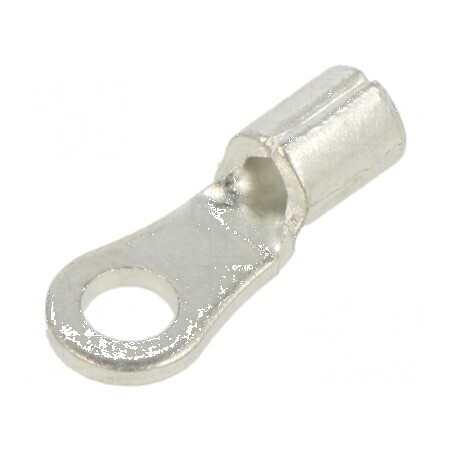 Vârf inelar M4 crimpat cablu neizolat 4,3mm | Electronic-mag.ro | Componente Electronice