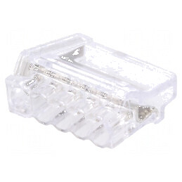 Bornă cu arc galbenă 1,5÷2,5mm² 450V 24A cu eliberare rapidă | Electronic-mag.ro | Componente Electronice