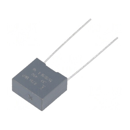 Condensator polipropilenă R71 330nF 13x12x6mm THT ±10% | Electronic-mag.ro | Componente Electronice