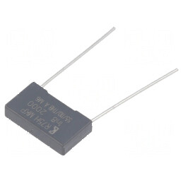 Condensator polipropilenă R75 1,8nF 18x4x10mm THT ±5% | Electronic-mag.ro | Componente Electronice