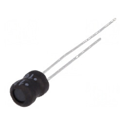 Inductor fir THT 1mH 100mA 11,5Ω ±10% Ø5x6,5mm vertical | Electronic-mag.ro | Componente Electronice