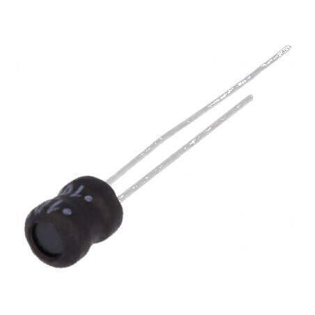 Inductor fir THT 1mH 100mA 11,5Ω ±10% Ø5x6,5mm vertical | Electronic-mag.ro | Componente Electronice