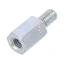 Piuliță distanțieră filetată 10mm M4 | Electronic-mag.ro | Componente Electronice