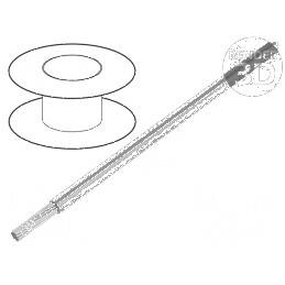 Cablu TLYc litat 0,22mm2 PVC gri 150V 500m | Electronic-mag.ro | Componente Electronice