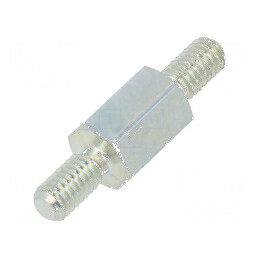 Piuliță distanțieră filetată 8mm M4 hexagonală | Electronic-mag.ro | Componente Electronice