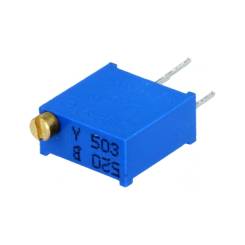 Potenţiometru 50kΩ 500mW THT Multitură ±10% | Electronic-mag.ro | Componente Electronice Potenţiometru 50kΩ 500mW THT Multitură ±10% | Electronic-mag.ro | Componente Electronice
