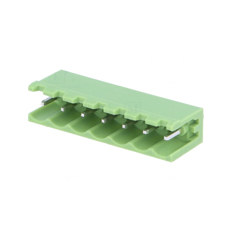 Regletă de conexiuni deconectabilă 5,08mm, 7 piste | Electronic-mag.ro | Componente Electronice