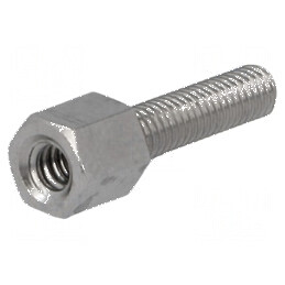 Piuliță distanțieră filetată 5mm UNC4-40 alamă | Electronic-mag.ro | Componente Electronice