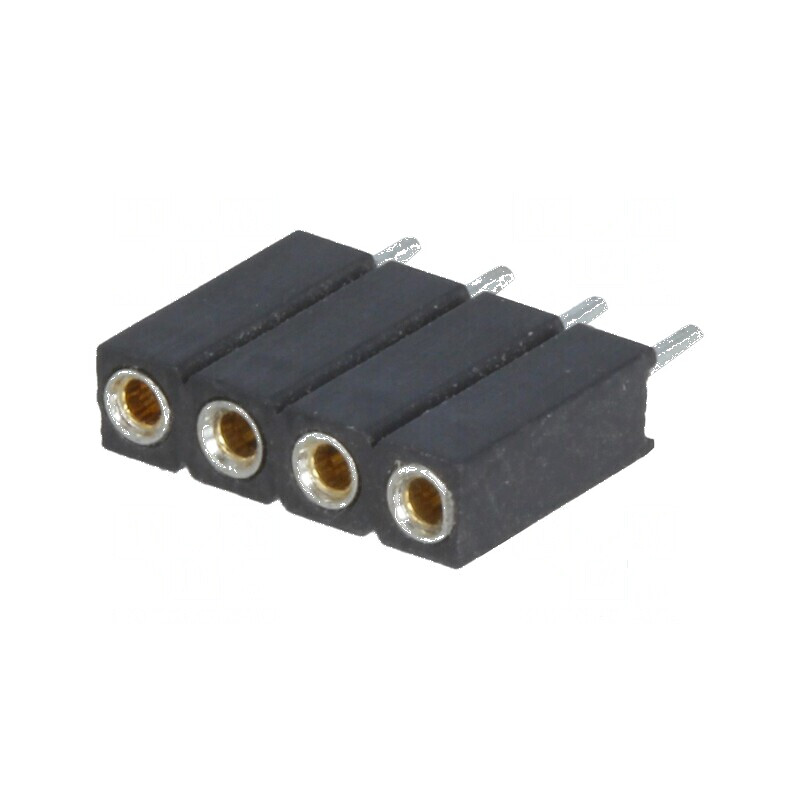 Conector şiruri pini soclu mamă 4 contacte THT | Electronic-mag.ro | Componente Electronice Conector şiruri pini soclu mamă 4 contacte THT | Electronic-mag.ro | Componente Electronice