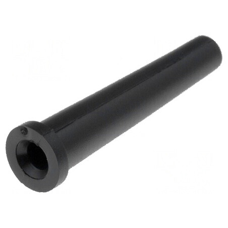 Manșon PVC negru 7,5mm x 4mm, lungime 38,9mm | Electronic-mag.ro | Componente Electronice