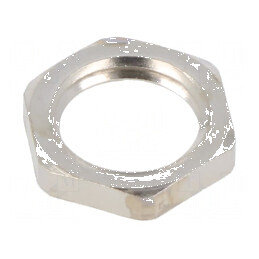Piuliță M12 alamă 15mm metrică 1,5 Entrelec | Electronic-mag.ro | Componente Electronice