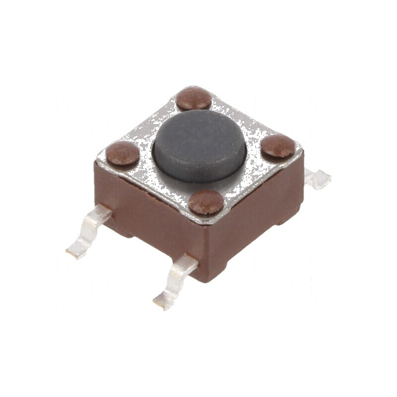 Microîntrerupător TACT SPST-NO 0,05A/24VDC SMT | Electronic-mag.ro | Componente Electronice Microîntrerupător TACT SPST-NO 0,05A/24VDC SMT | Electronic-mag.ro | Componente Electronice