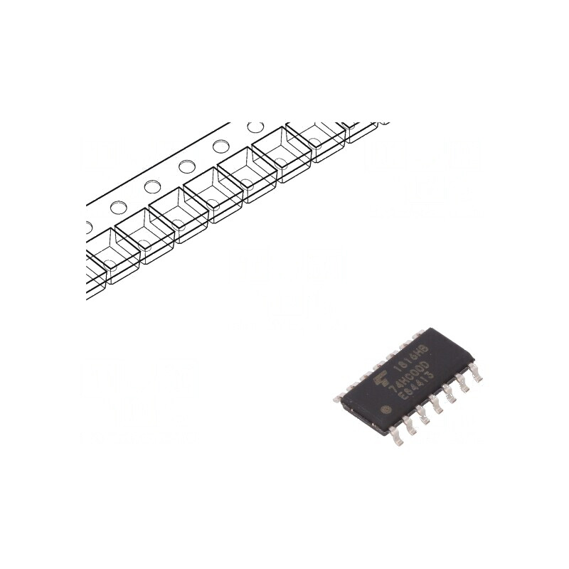 IC digital NAND 4 canale 2 intrări C²MOS SMD SO14 2÷6VDC -40÷125°C | Electronic-mag.ro | Componente Electronice IC digital NAND 4 canale 2 intrări C²MOS SMD SO14 2÷6VDC -40÷125°C | Electronic-mag.ro | Componente Electronice