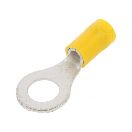 Vârf inelar M8 Ø8,4mm 4÷6mm² cupru izolat | Electronic-mag.ro | Componente Electronice