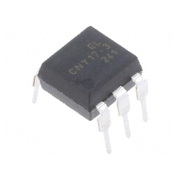 Optocuplor THT DIP6 5kV 80V - Ch: 1 OUT: tranzistori | Electronic-mag.ro | Componente Electronice