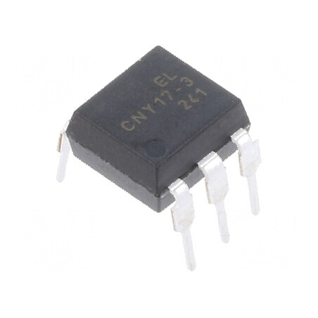 Optocuplor THT DIP6 5kV 80V - Ch: 1 OUT: tranzistori | Electronic-mag.ro | Componente Electronice