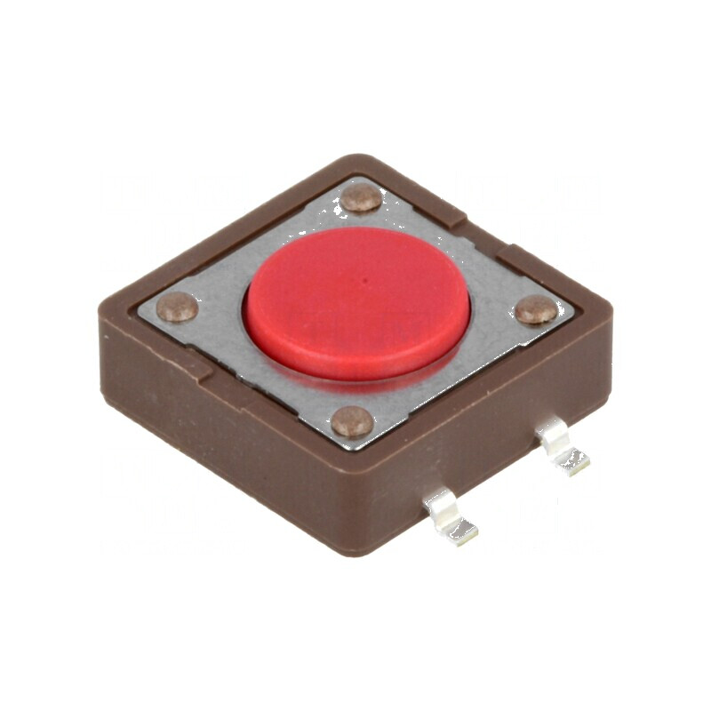 Microîntrerupător TACT SPST-NO 0,05A/12VDC SMT | Electronic-mag.ro | Componente Electronice Microîntrerupător TACT SPST-NO 0,05A/12VDC SMT | Electronic-mag.ro | Componente Electronice