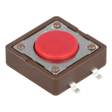 Microîntrerupător TACT SPST-NO 0,05A/12VDC SMT | Electronic-mag.ro | Componente Electronice