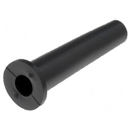 Manşon PVC neagră 9,6mm Øorif: 6,2mm L: 41,3mm | Electronic-mag.ro | Componente Electronice