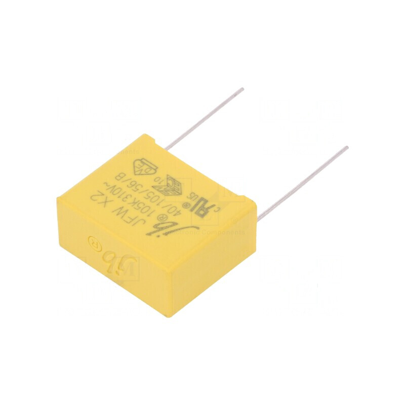 Condensator polipropilenă X2 1uF THT ±10% antiperturbaţii | Electronic-mag.ro | Componente Electronice Condensator polipropilenă X2 1uF THT ±10% antiperturbaţii | Electronic-mag.ro | Componente Electronice