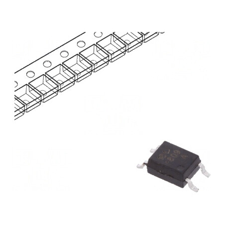 Optocuplor SMD 1 Canale 3,75kV 80V SO4 | Electronic-mag.ro | Componente Electronice