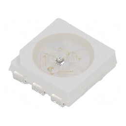 LED albastru clipitor 220-500mcd 120° 20mA 3-5VDC | Electronic-mag.ro | Componente Electronice