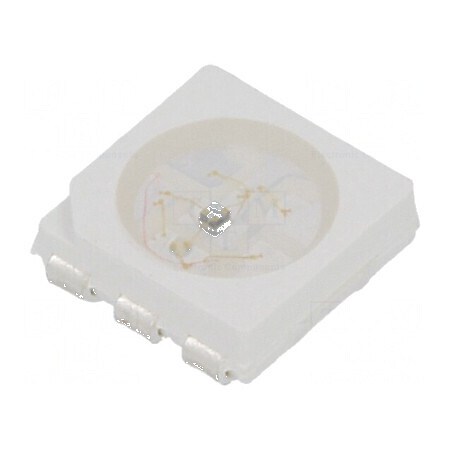 LED albastru clipitor 220-500mcd 120° 20mA 3-5VDC | Electronic-mag.ro | Componente Electronice