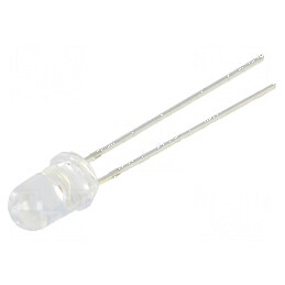 LED 5mm roșie 12000-14400mcd 15° convex | Electronic-mag.ro | Componente Electronice