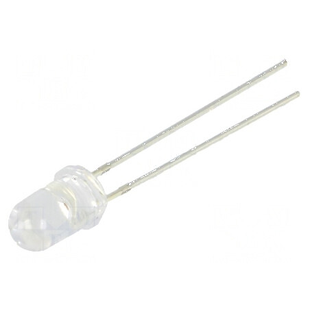 LED 5mm roșie 12000-14400mcd 15° convex | Electronic-mag.ro | Componente Electronice