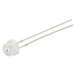 LED roșie 4,8mm 1120-1560mcd 100° convex Nr.term: 2 | Electronic-mag.ro | Componente Electronice