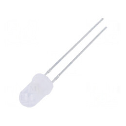 LED 5mm Alb Rece 5800-7000mcd 15° Convex | Electronic-mag.ro | Componente Electronice
