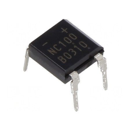 Punte redresoare Urmax 1kV 2A DIP4 THT | Electronic-mag.ro | Componente Electronice