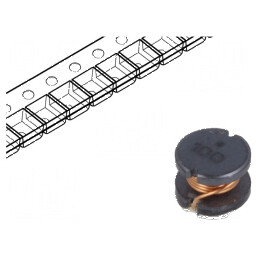 Inductor SMD 15uH 1,3A ±15% Q30 5,8mm Ø 4,8mm 140mΩ | Electronic-mag.ro | Componente Electronice