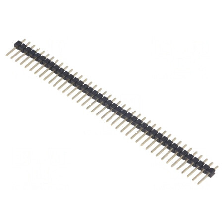 Conector şir pini tată 40 PIN 2,54mm THT | Electronic-mag.ro | Componente Electronice